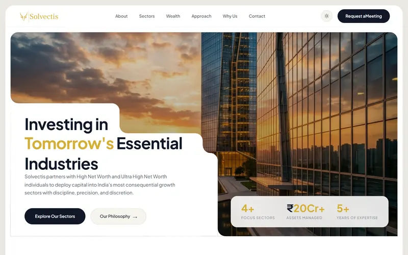 Solvectis: Investment software